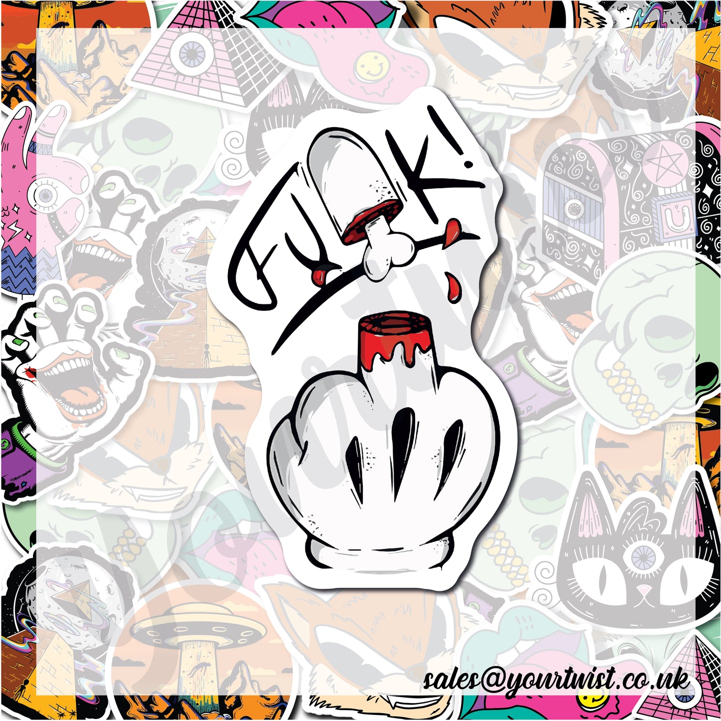F*ck Off Sticker