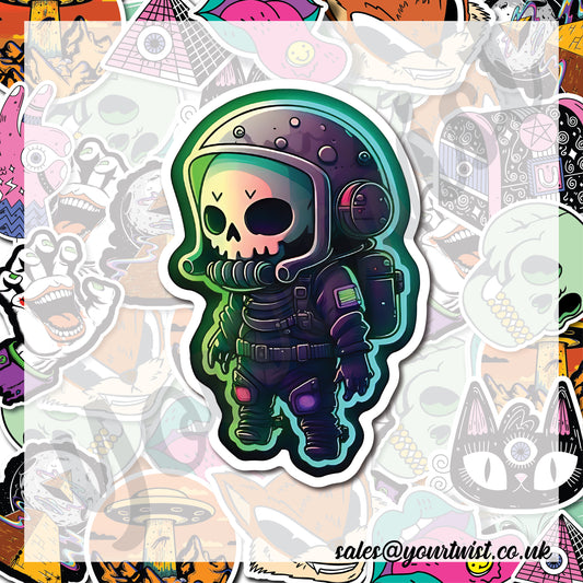 Undead Spaceman Sticker