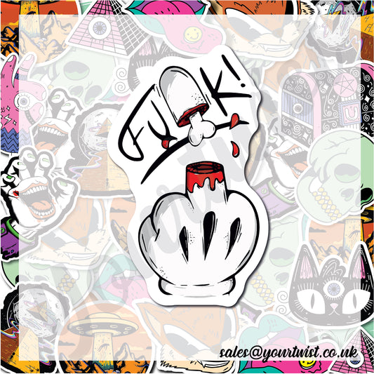 F*ck Off Sticker