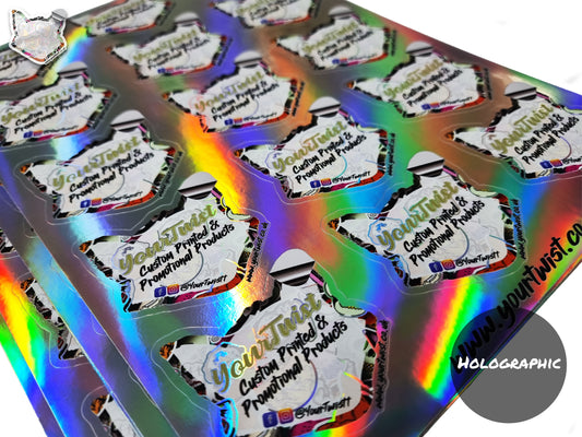 Holographic Sticker Sheets