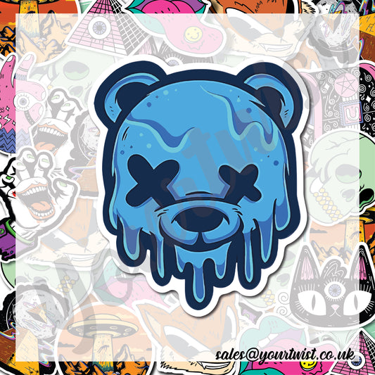 Melting Bear Sticker