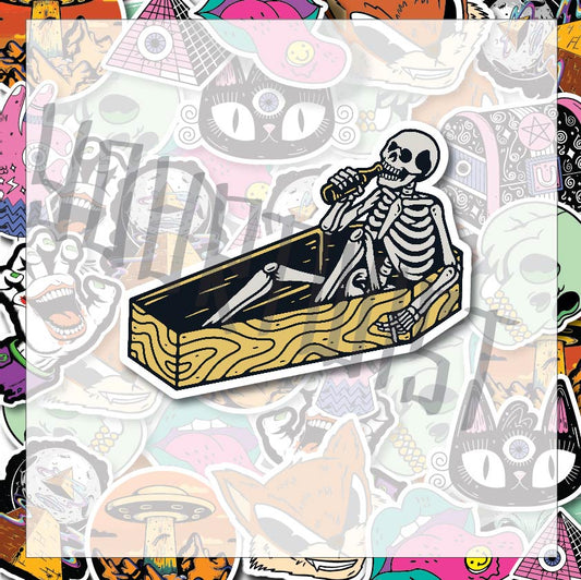 Party After Death Sticker